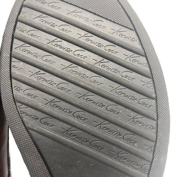 Kenneth Cole License Plate Leather Shoes Brown Size 11 - Picture 11 of 12